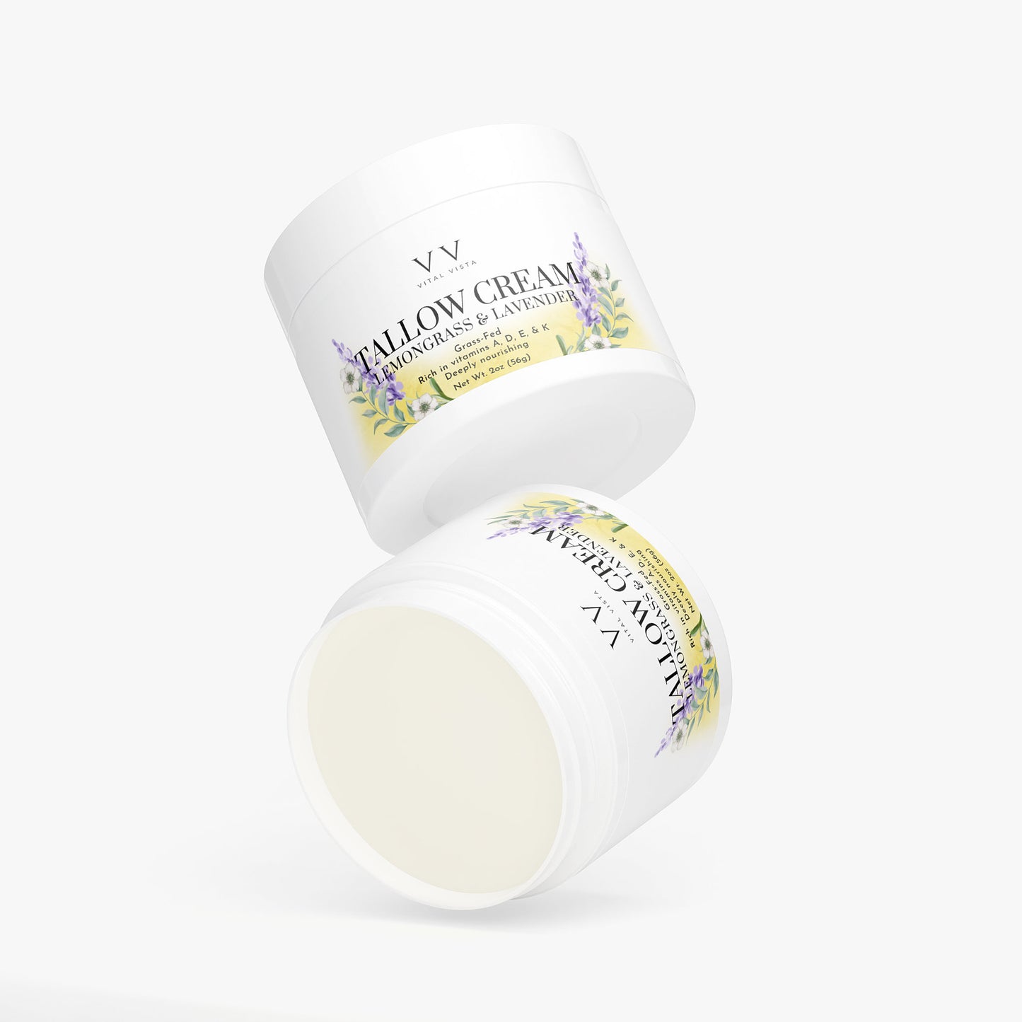 Tallow Cream Lemongrass & Lavender