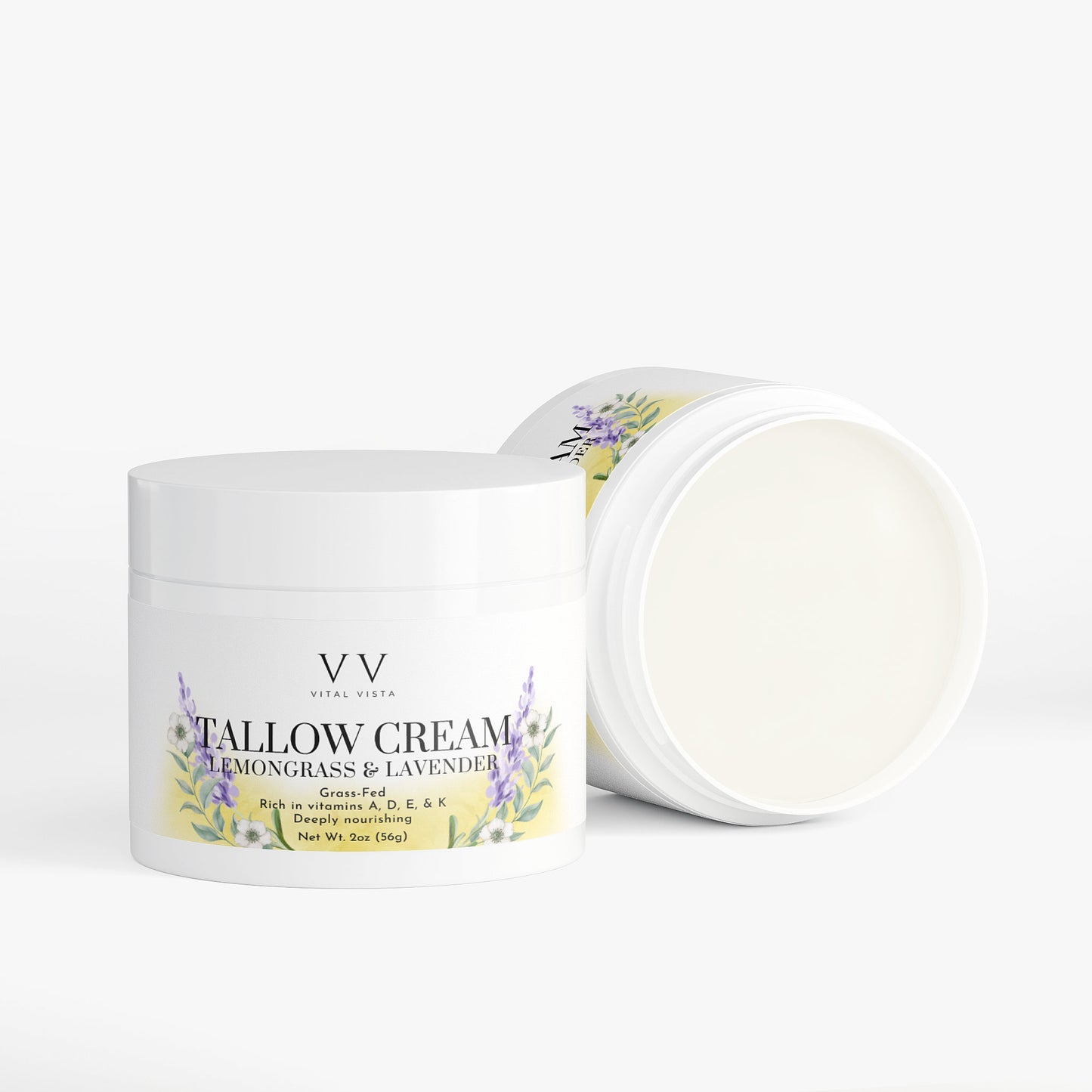 Tallow Cream Lemongrass & Lavender