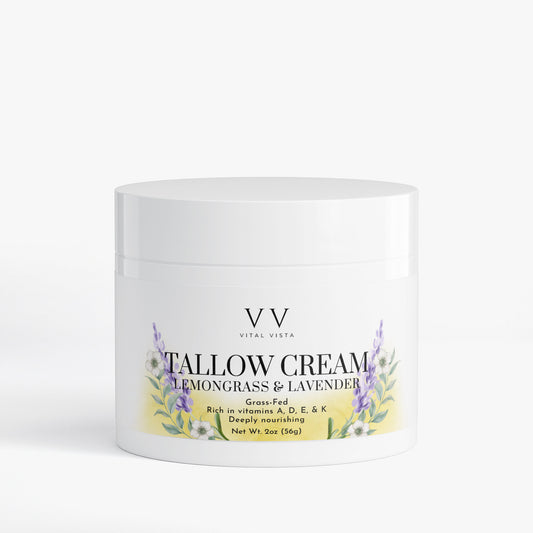 Tallow Cream Lemongrass & Lavender