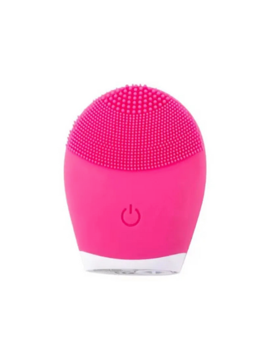 Electric Silicone Facial Cleansing Brush – Ultrasonic Vibration, Waterproof, & Portable Skin Care Tool